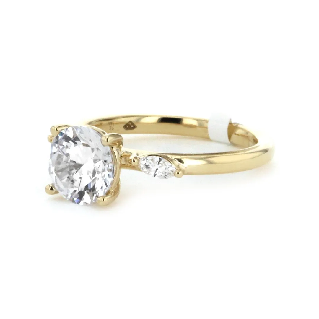 0.15 ctw Diamond Three-Stone Engagement Ring