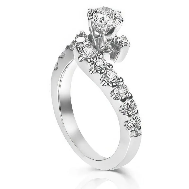 1.65-2.80 CT Round Cut Diamonds - Engagement Ring