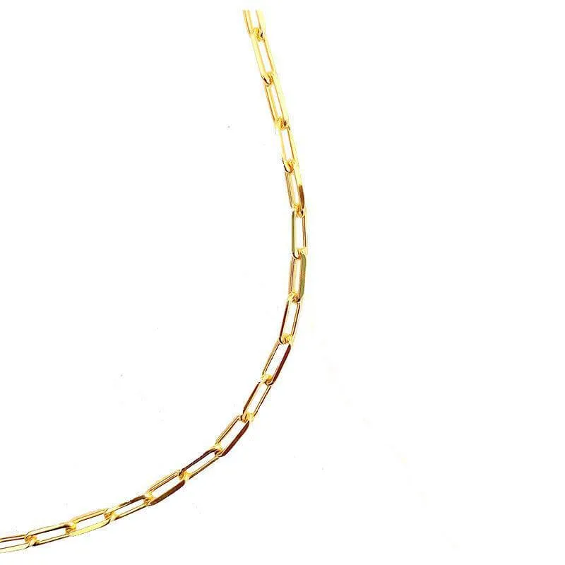 18K Gold Plated No-Tarnish Medical-grade Titanium Chain Necklace & Bracelet