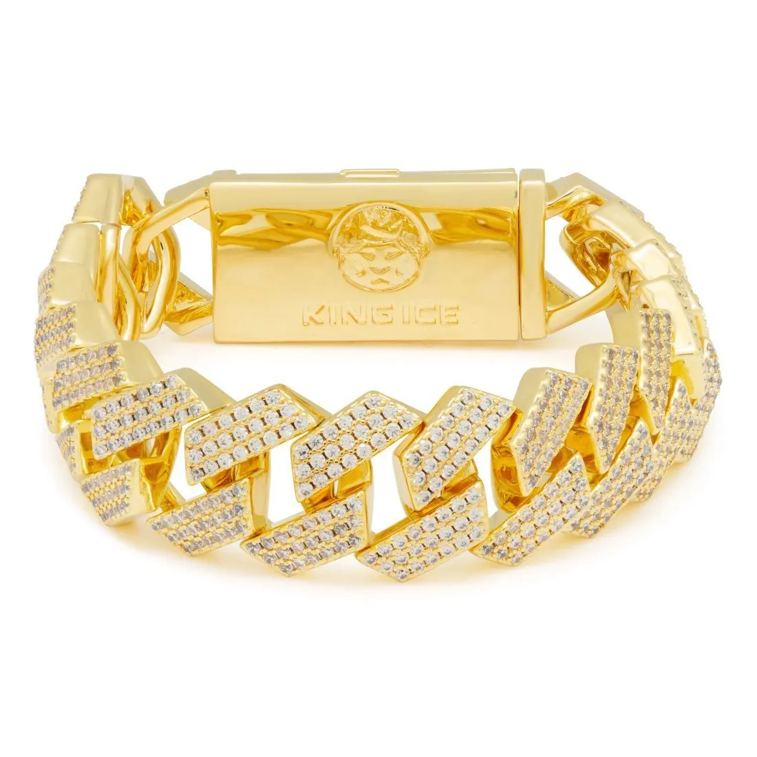 18mm Diamond Cut Miami Cuban Bracelet