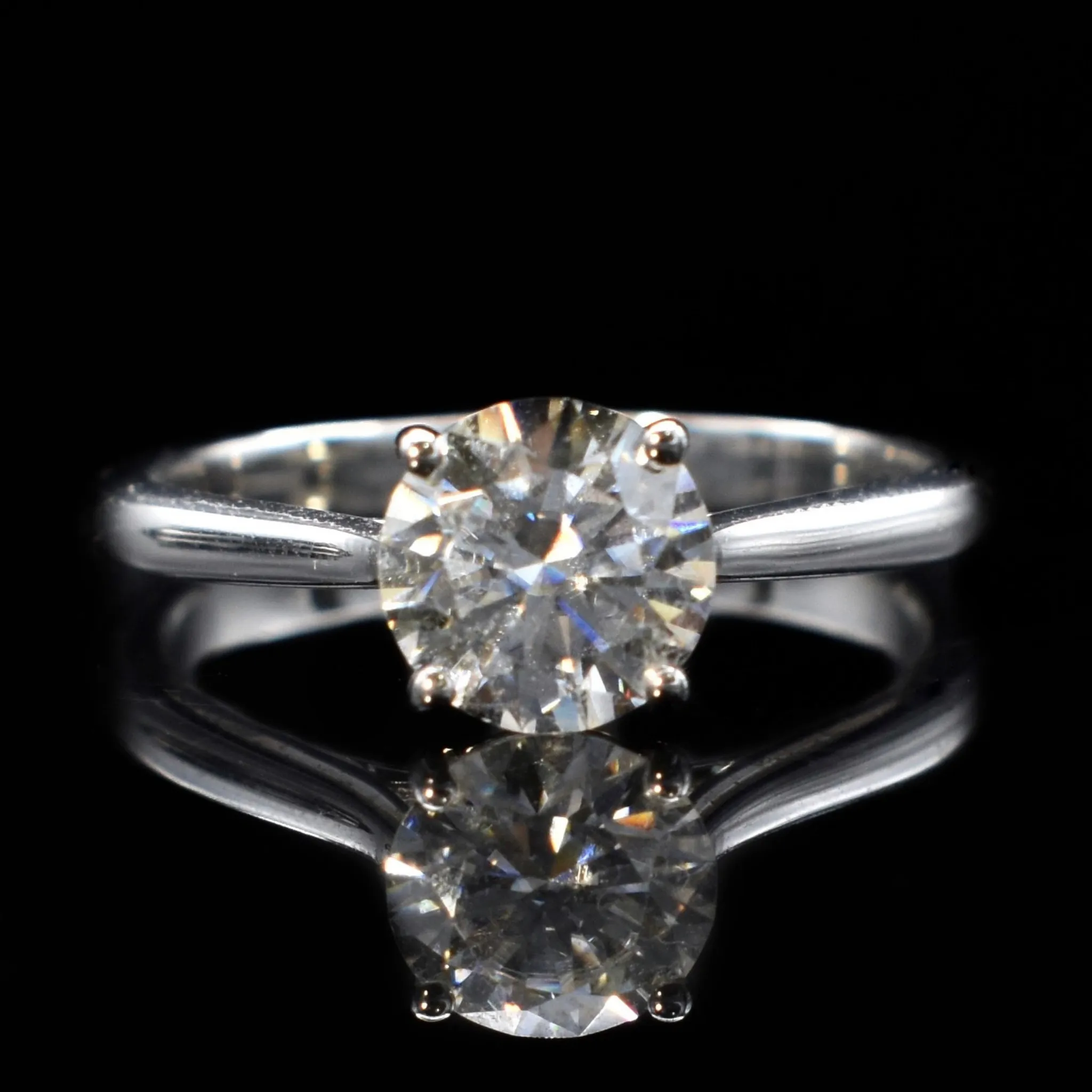 1ct Solitaire Diamond Engagement Ring