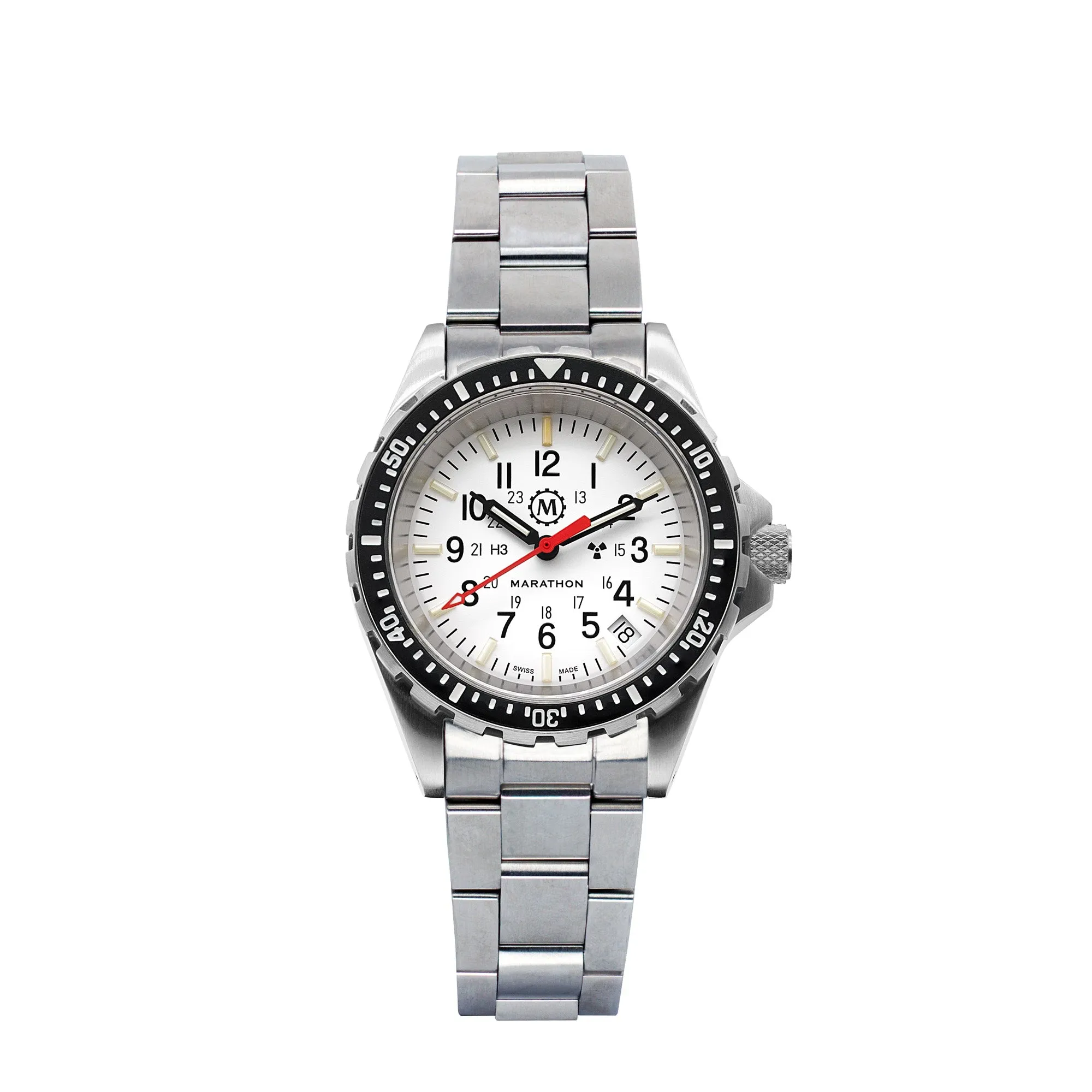 36mm Arctic Edition Medium Diver's Quartz (MSAR Quartz) with Stainless Steel Bracelet