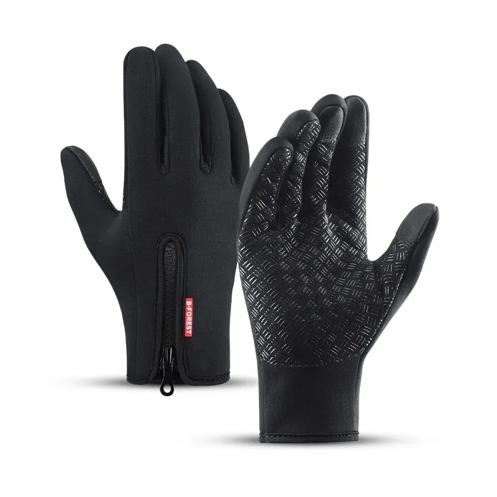 A0001 Unisex Touchscreen Winter Thermal Warm Full Finger Gloves For Cycling Bicycle Bike Ski Outdoor Camping Hiking Motorcycle