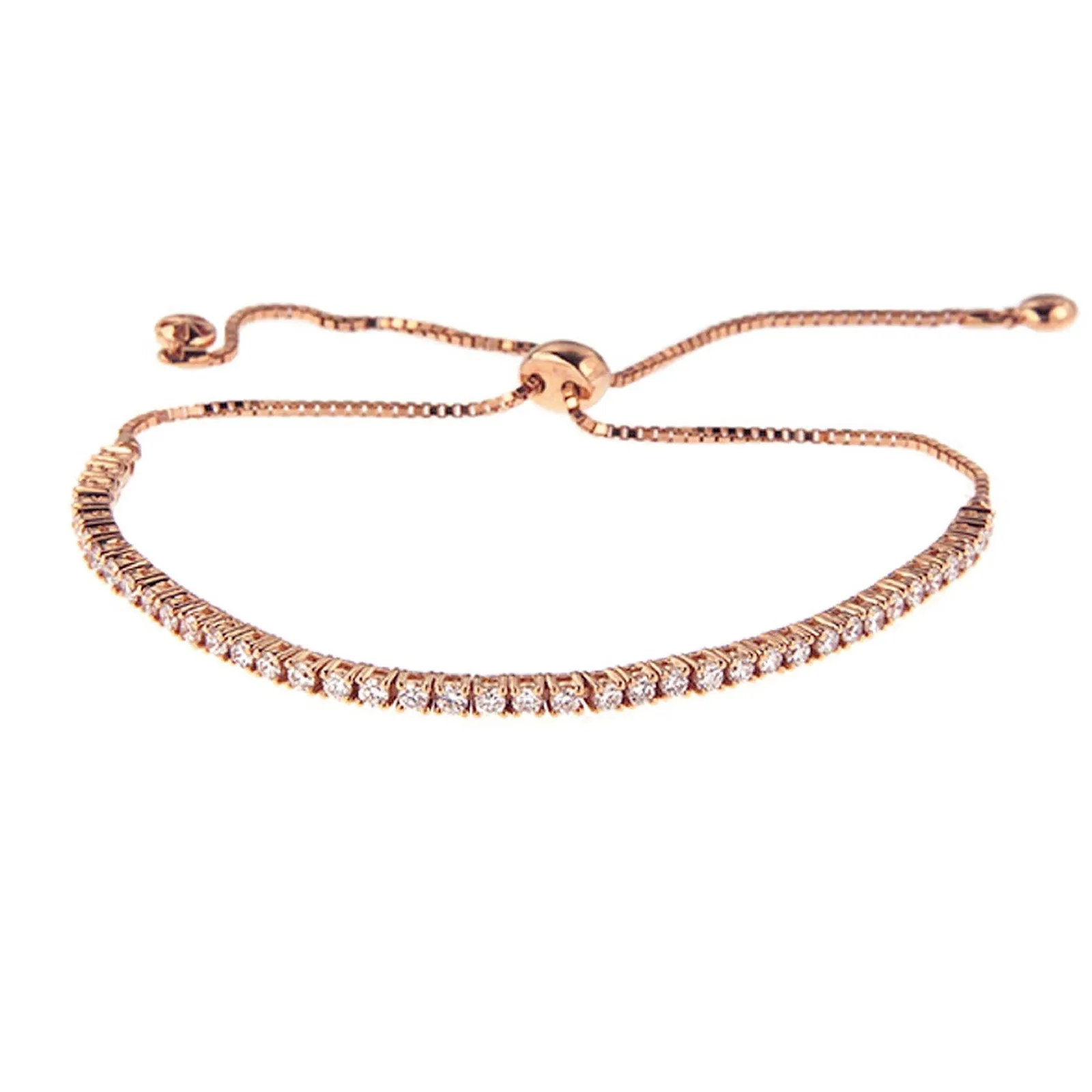 Adjustable Eloise Bracelet - Rose Gold