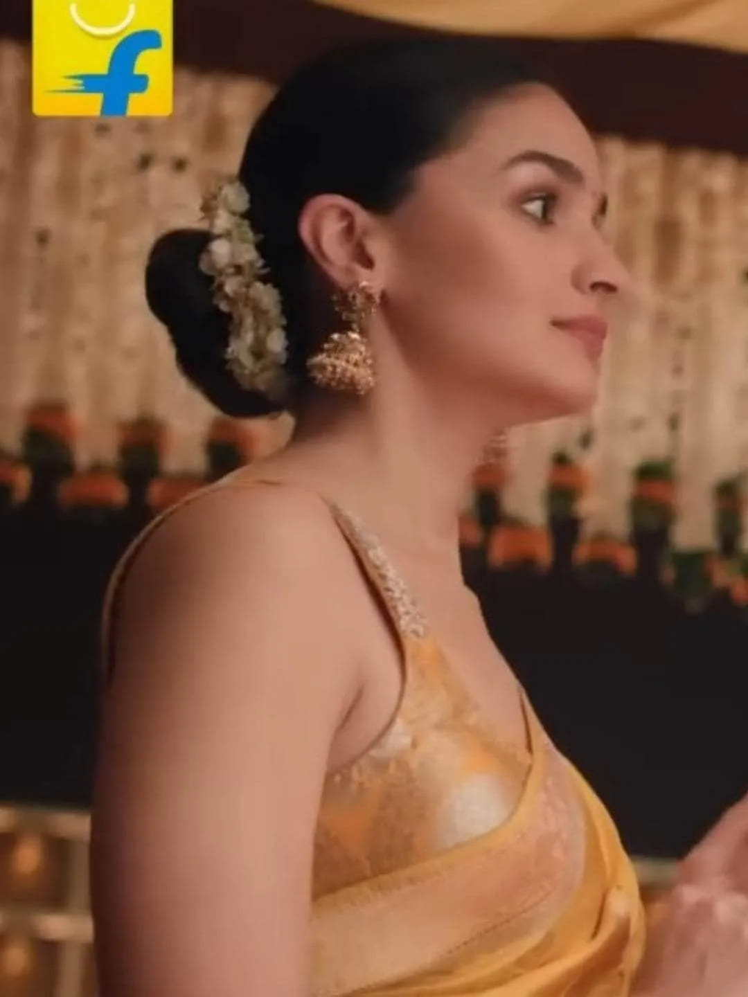 Alia Bhatt In Lakshmi Gutta Pusalu Haram Jewellery Set