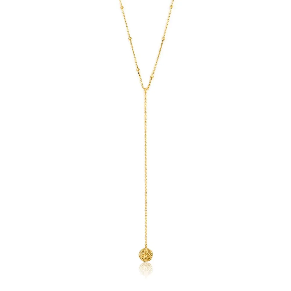 Ania Haie Deus Y Necklace - Gold