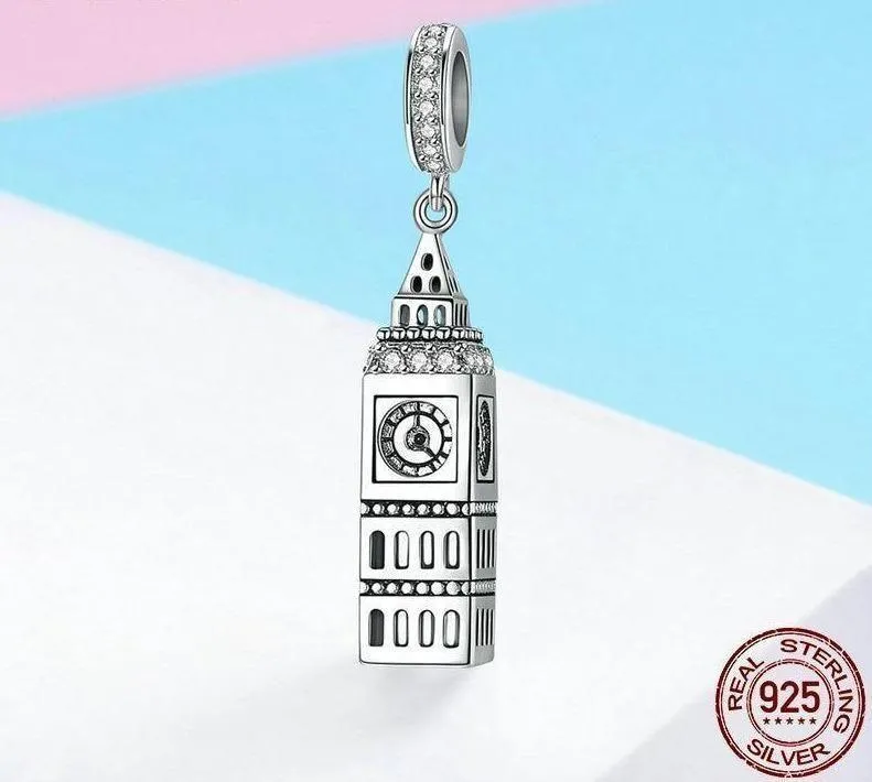 Big Ben Building Pendant Charm Jewelry Without Chain - SCC868