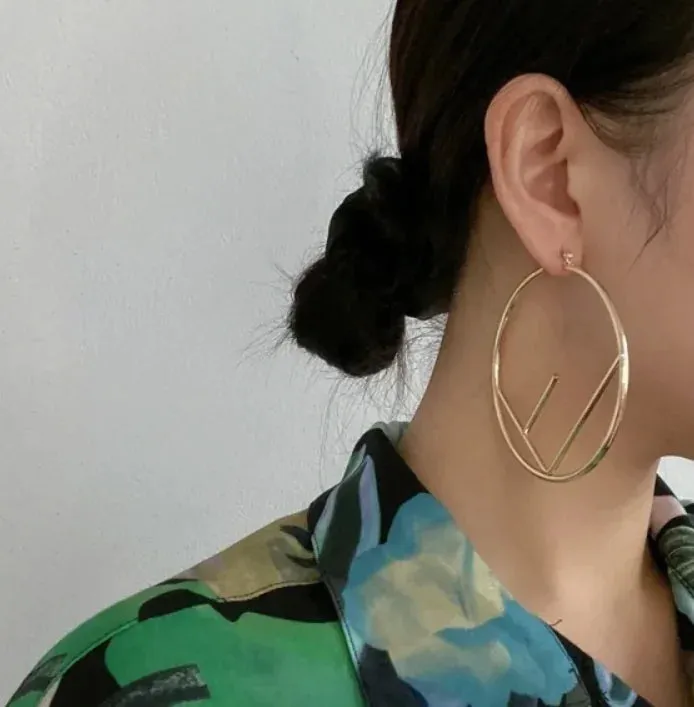 Big Circle Exaggerated Earrings