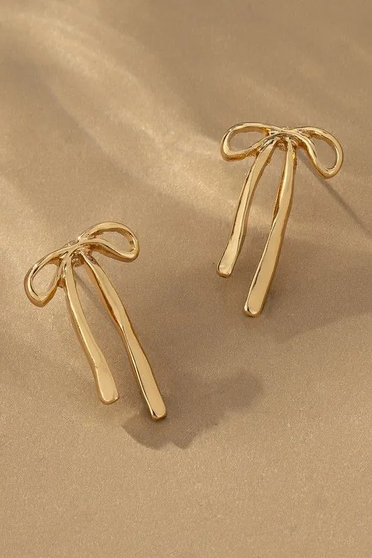 Bow Stud Earrings