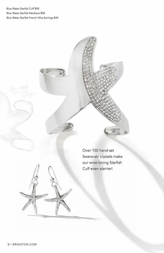 Brighton Starfish Cuff Bracelet