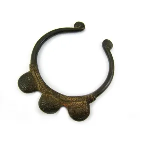 Bronze Bell Cuff Anklet