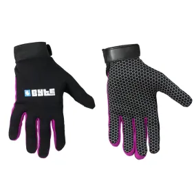 BYTE SNUG FIT GLOVES BLACK PURPLE