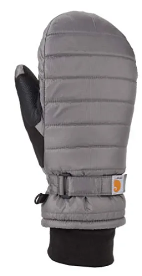 Carhartt WA625 womens Quilts Insulated Mitten, Charcoal, Small