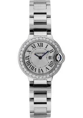 Cartier Ballon Bleu de Cartier Watch - Small White Gold Case - Diamond Bezel - WE9003Z3