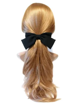 Chiffon Black hair Bow Series Bow claw,Bow barrette,Bow banana clip Spring Summer Hair Accessories for Women