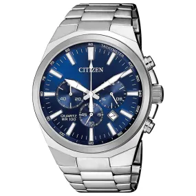 Citizen Men's Quartz Chronograph Stainless Steel Watch AN8170-59L