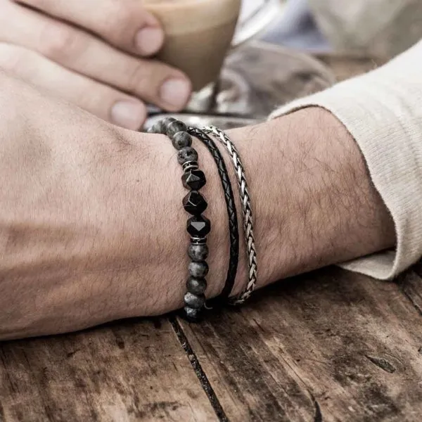 Classy Men Three-Piece Bracelet Set