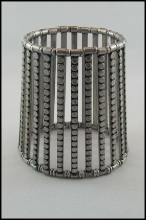 Cleopatra-Style Stretch Cuff Bracelet