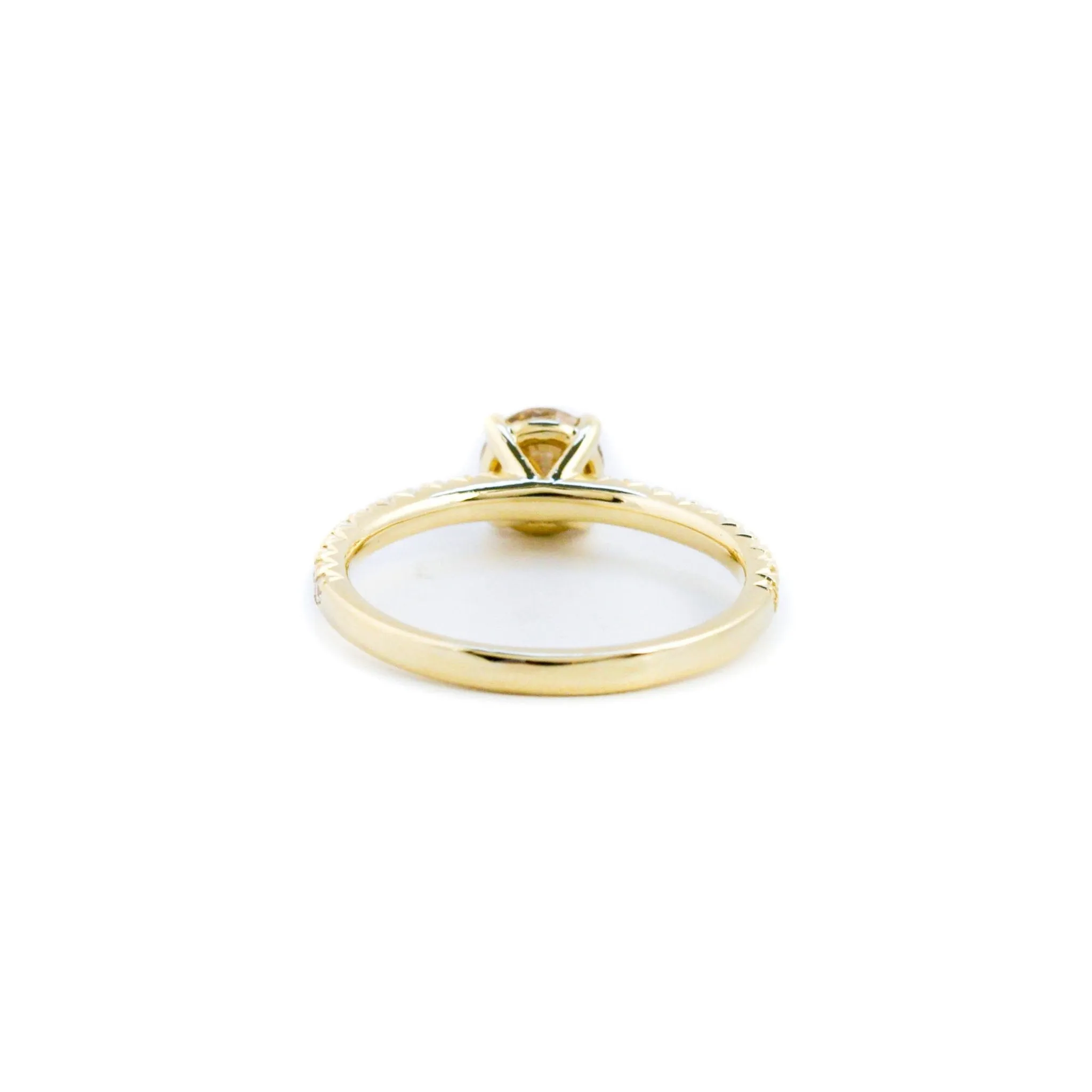 Cognac Diamond Ring