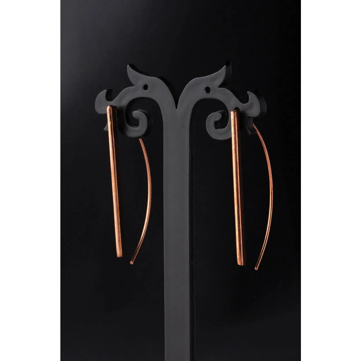 Copper Threader Earrings