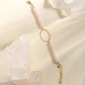 Crystal Bracelet - Rose Quartz