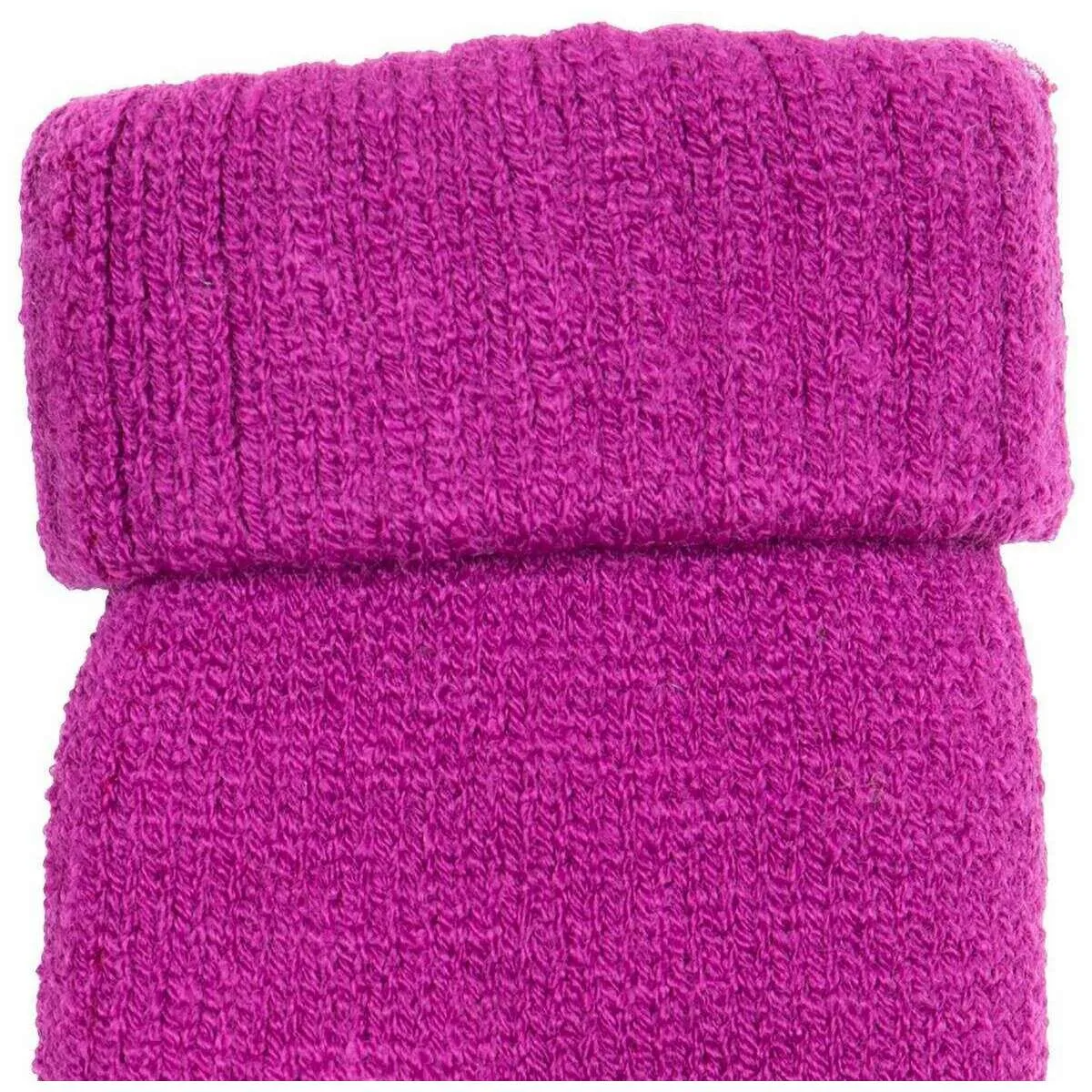 Dents Ribbed Knit Gloves - Orchid Purple