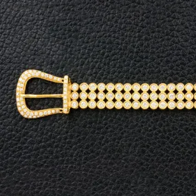 Diamond Buckle Bracelet