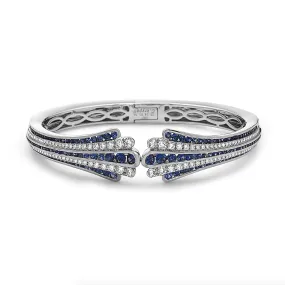 Diamond Flow Hidden Hinge Bracelet