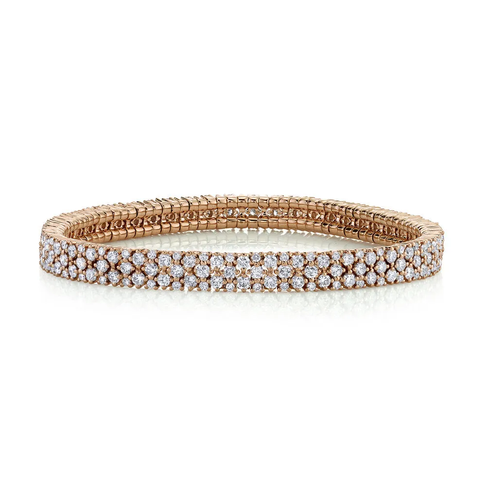 DIAMOND MESH STRETCH BRACELET