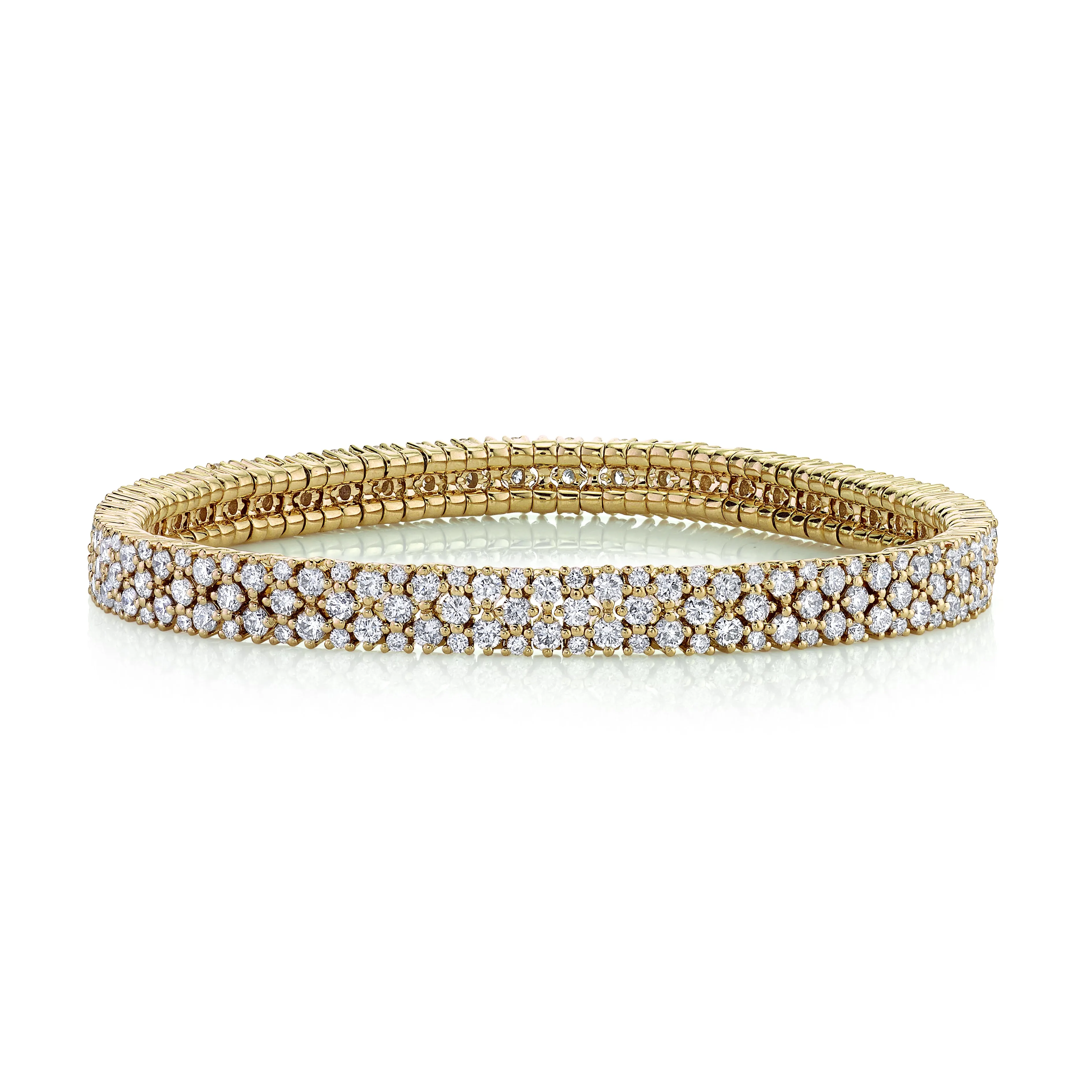 DIAMOND MESH STRETCH BRACELET