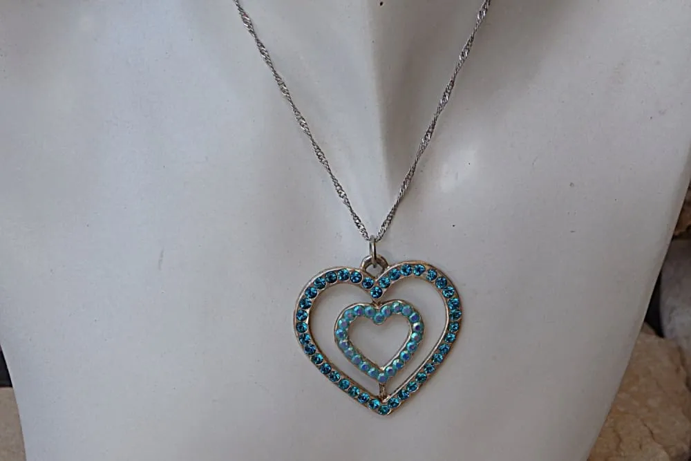 Double Heart Necklace