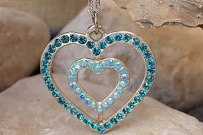 Double Heart Necklace