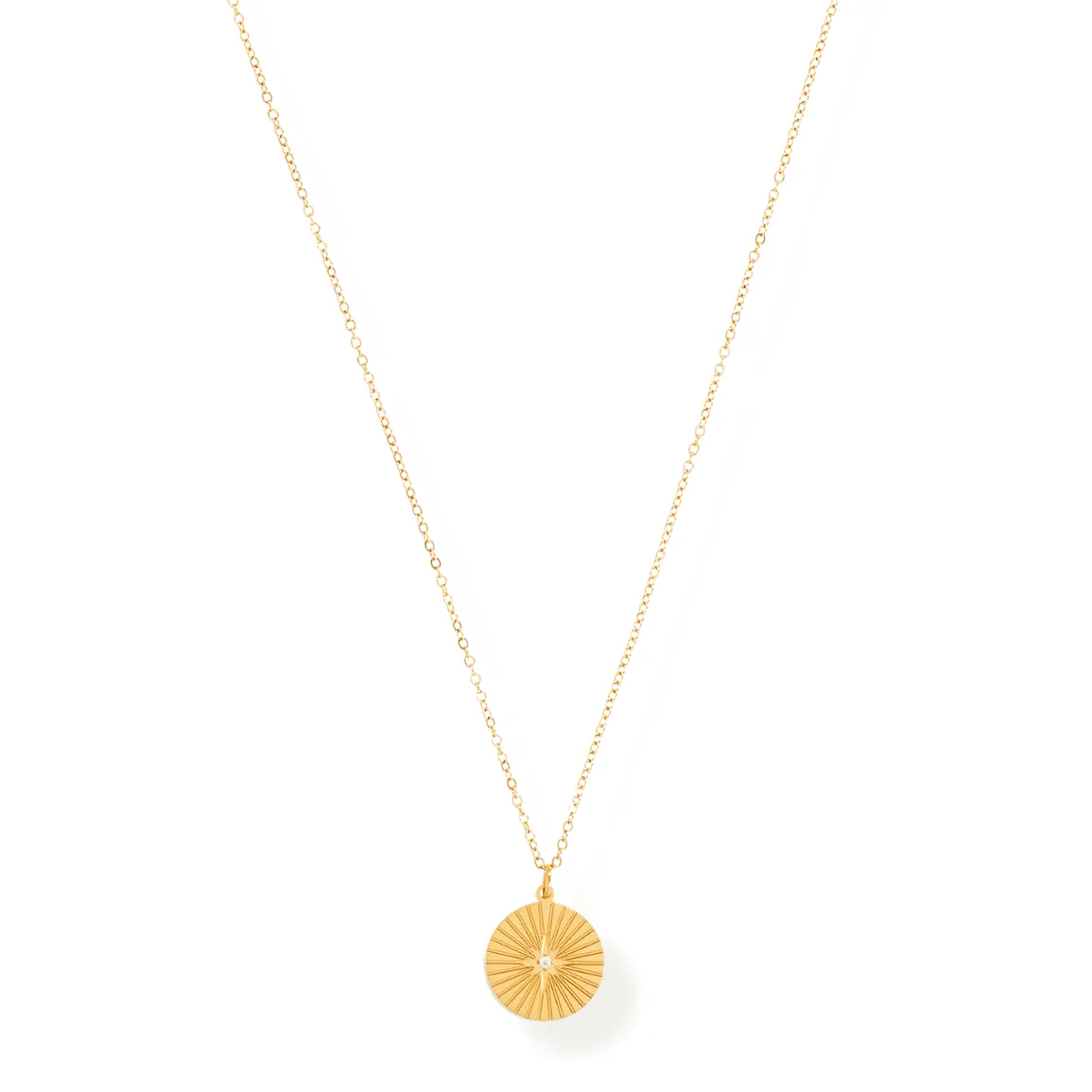 Ellie Vail - Rue Sunburst Disc Necklace