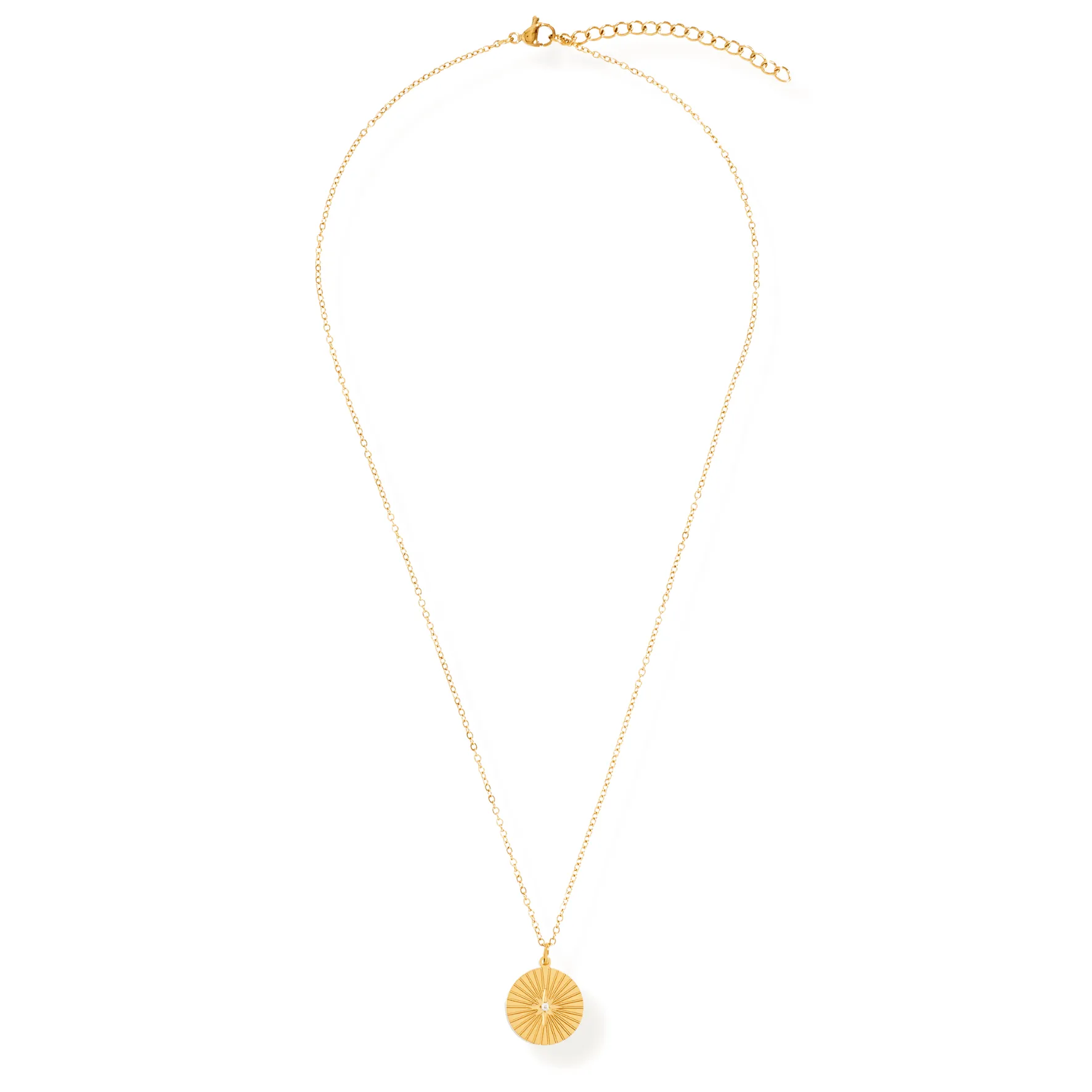 Ellie Vail - Rue Sunburst Disc Necklace