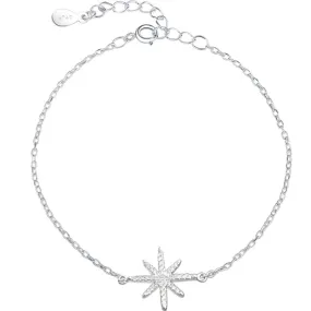 Full Zircon Meteor Silver Bracelet for Women