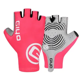 GIYO Outdoor Half-Finger Gloves Mountain Road Bike Cycling Gloves, Size: XL(Fluorescent Orange)