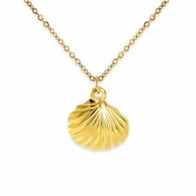 Gold Insect Pendant Necklace - Statement Necklace