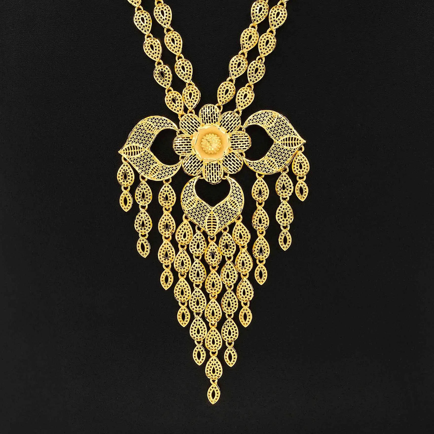 GOLDEN NECKLACE LONG PGNL1-0641