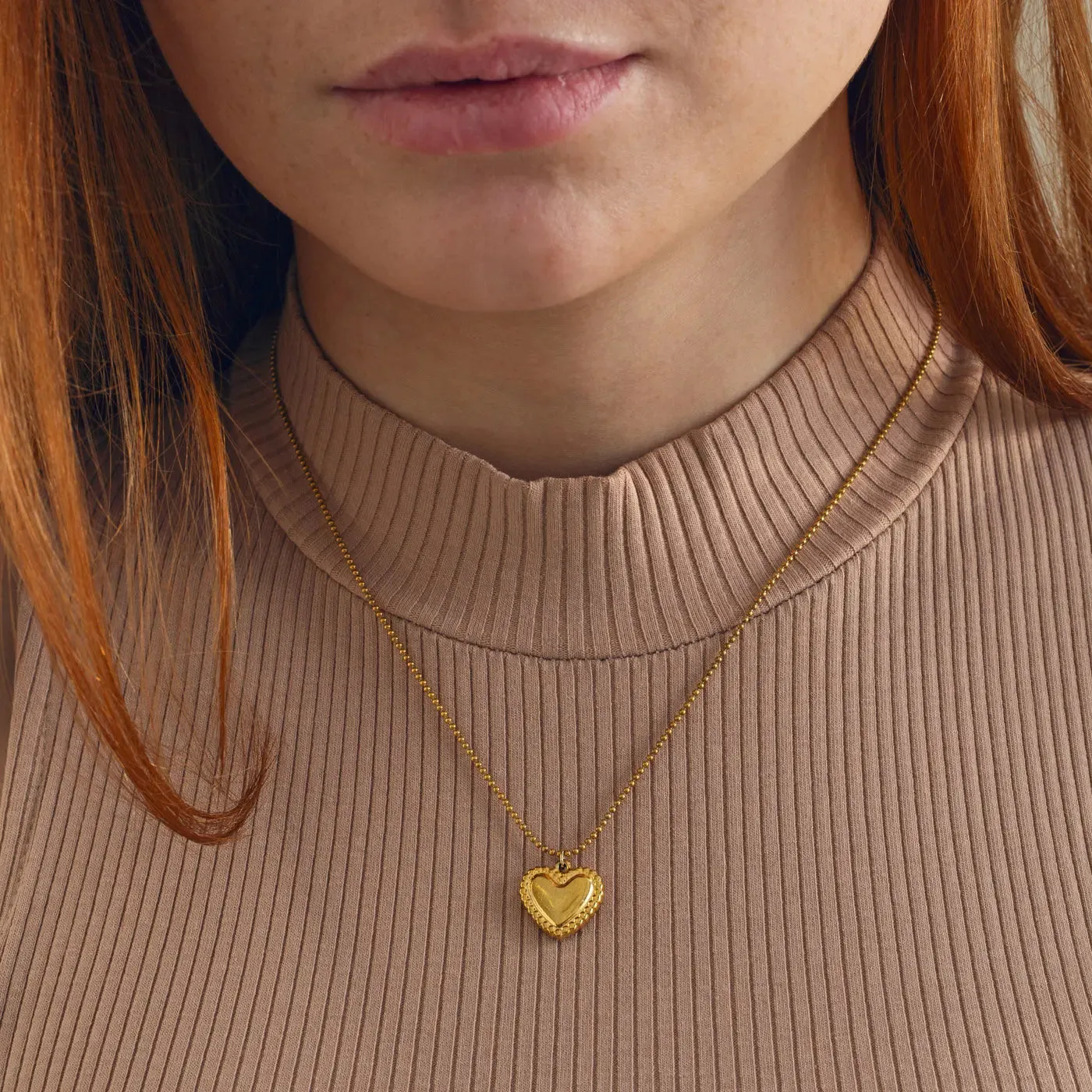 Goldie - Special Heart Necklace Stainless Steel