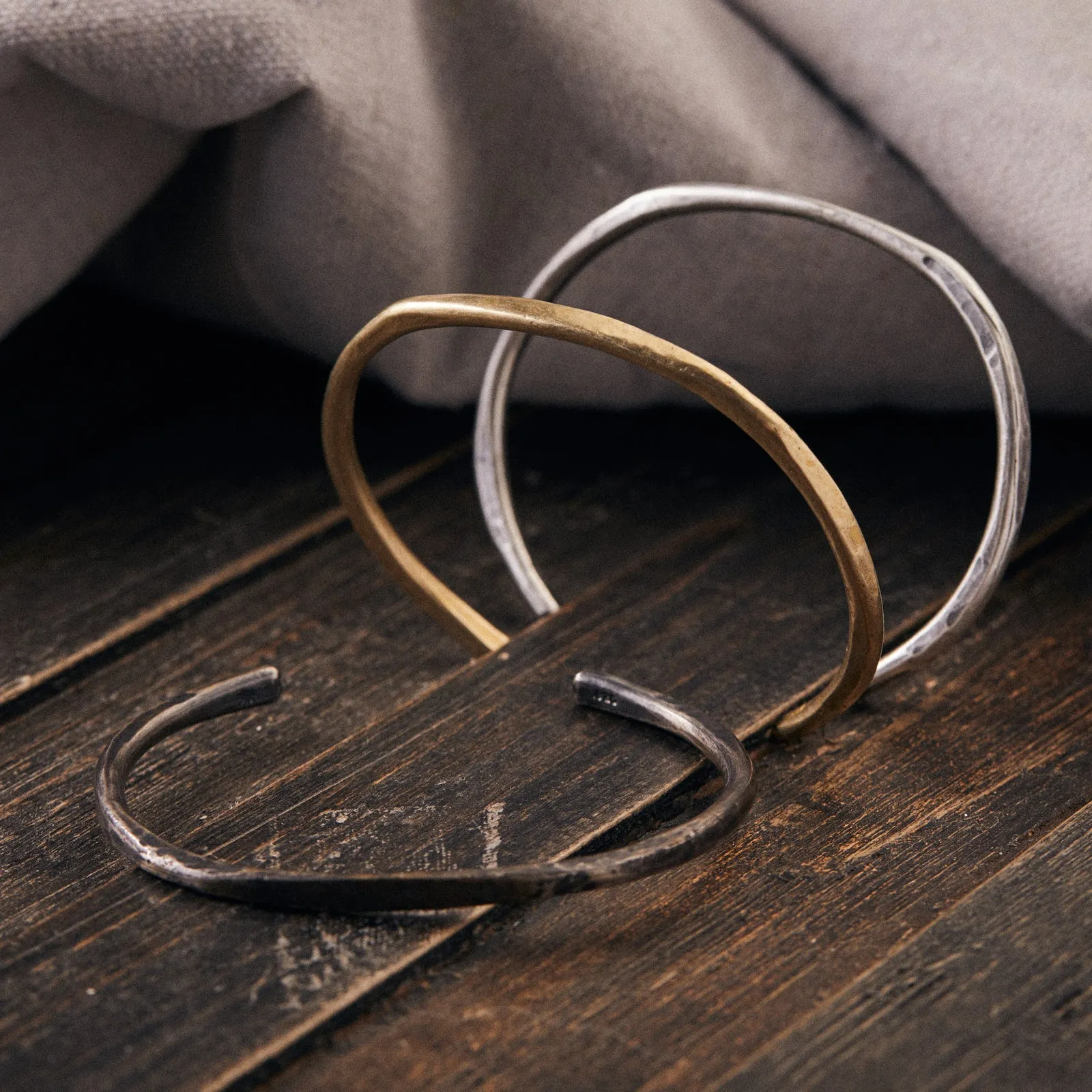 Horizon Cuff | Silver