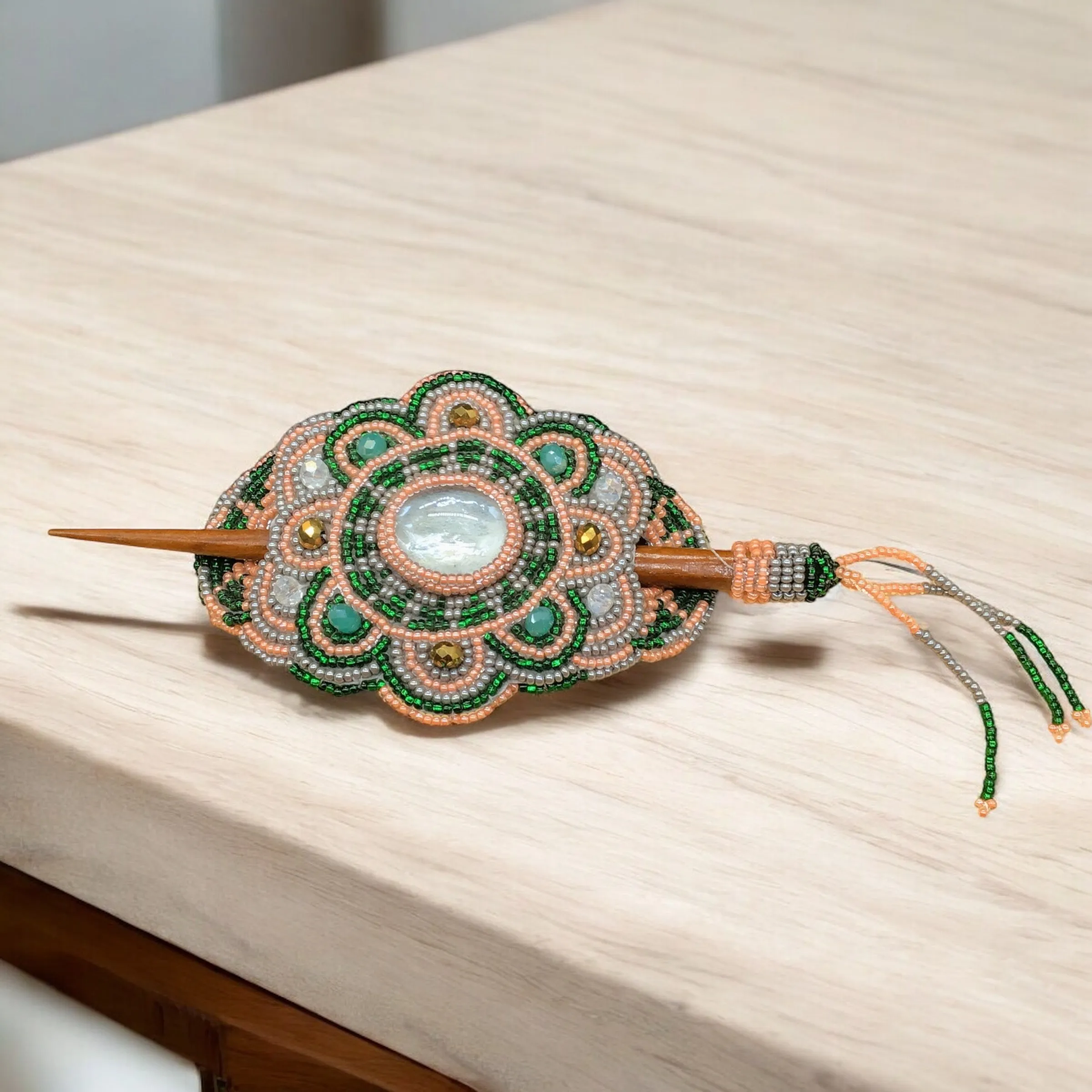 Indigenous style Barrette (27)