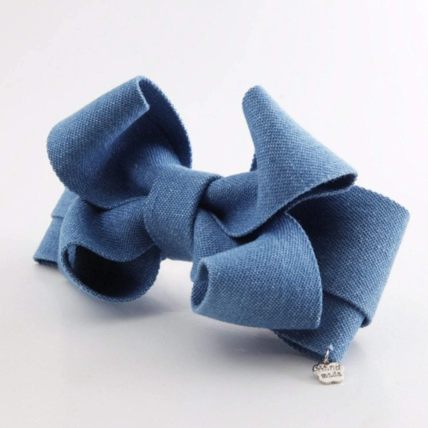 Jean Denim hair Bow French Hair Barrette  Women Hair Accessories Casual Hair Barrette