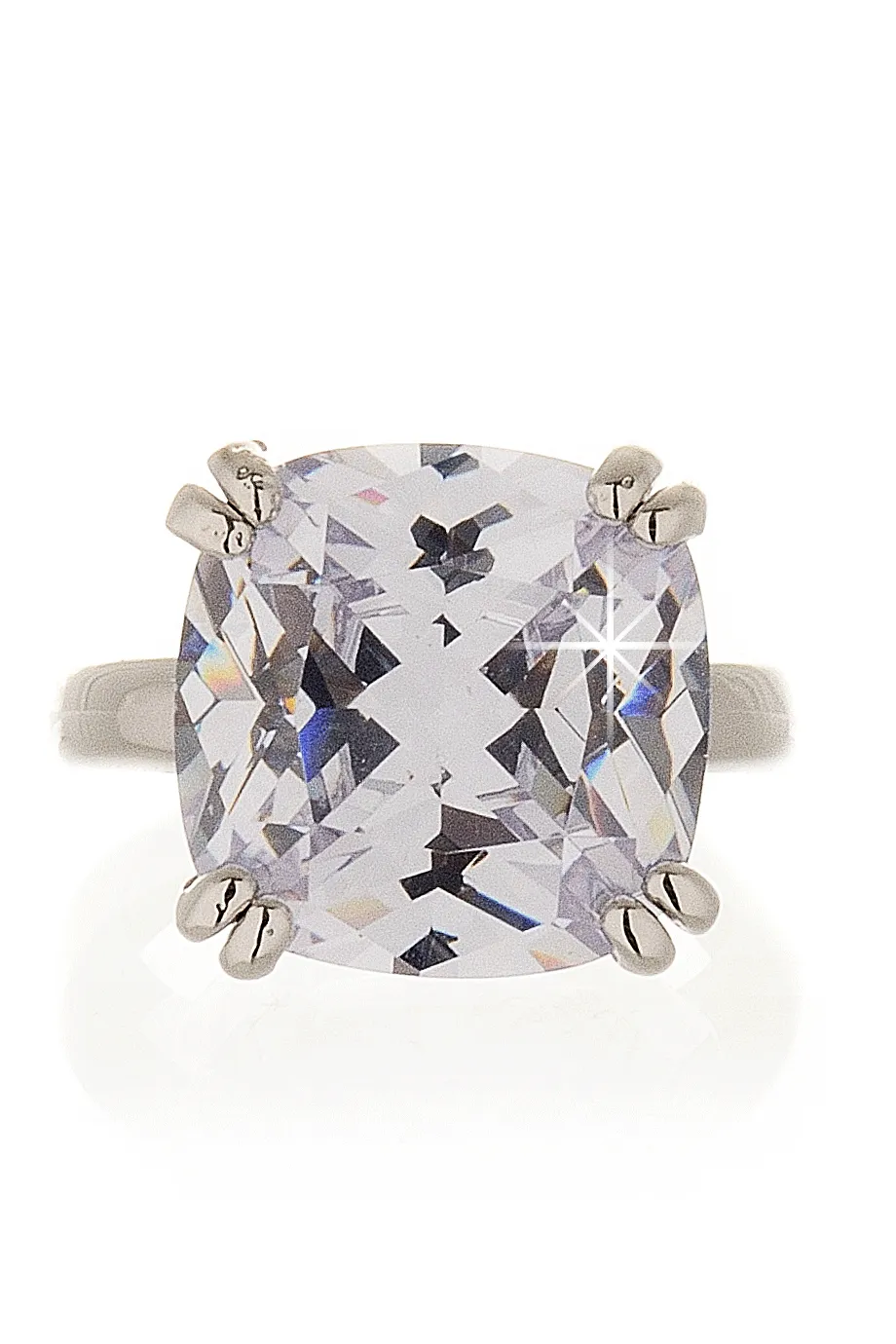 KENNETH JAY LANE BEATRICE Square Zirconia Ring