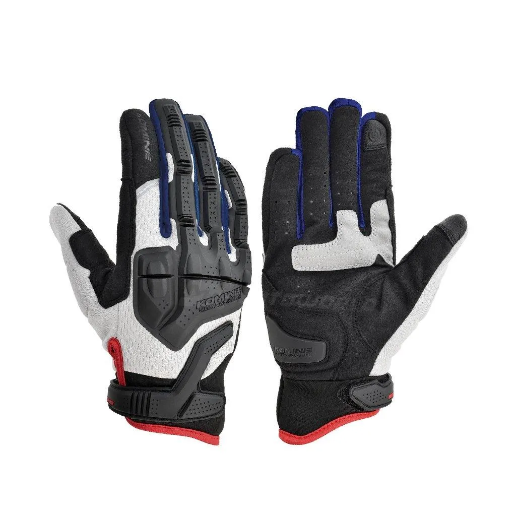 KOMINE GK-247 ADVENTURE MOTORCYCLE MESH GLOVES