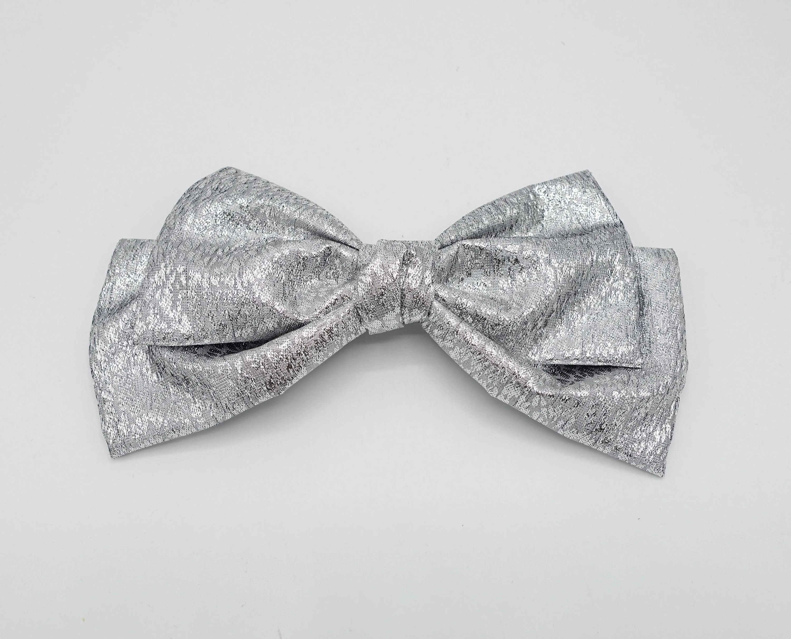 lame hair bow event hair bow for a women