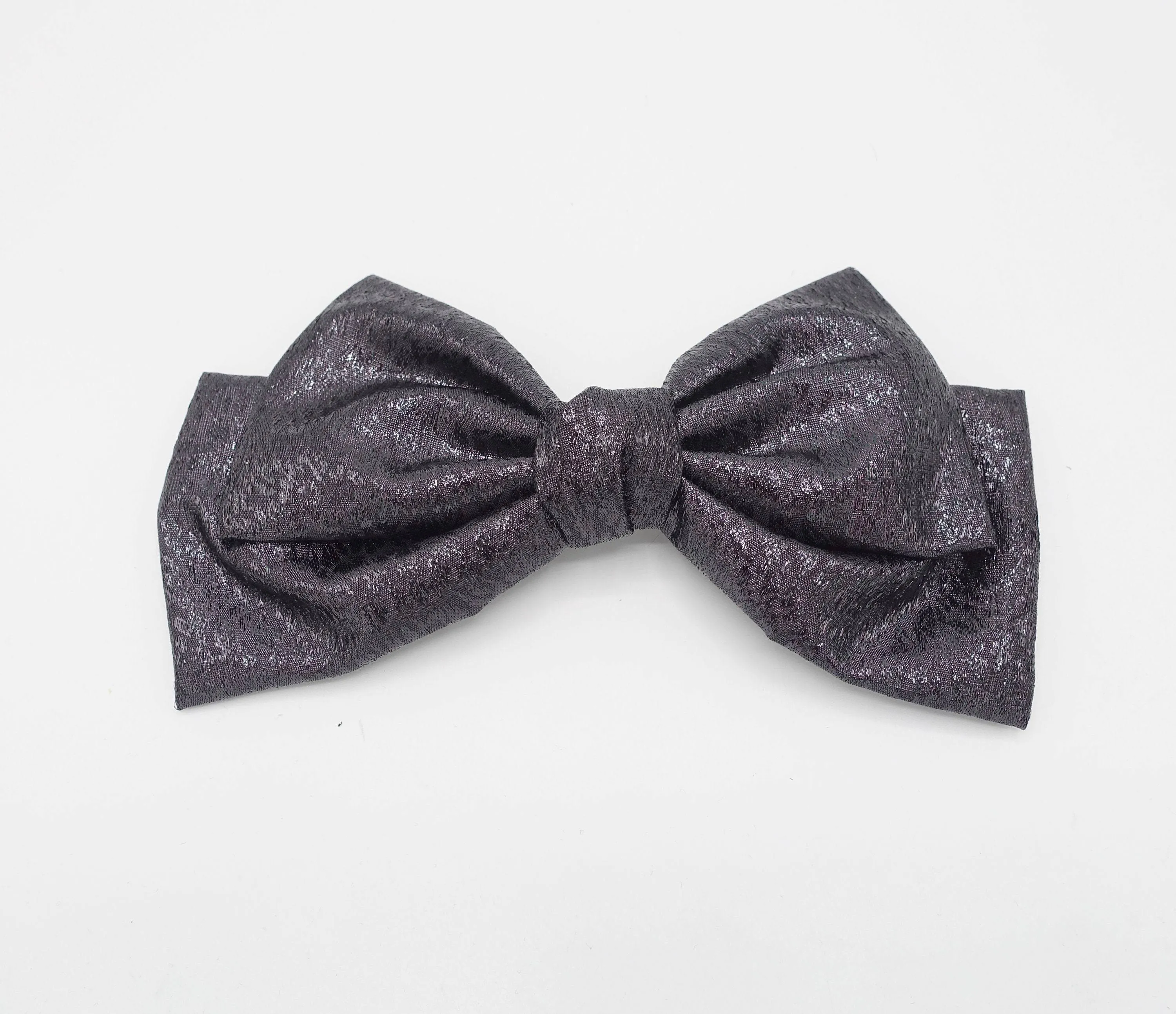 lame hair bow event hair bow for a women