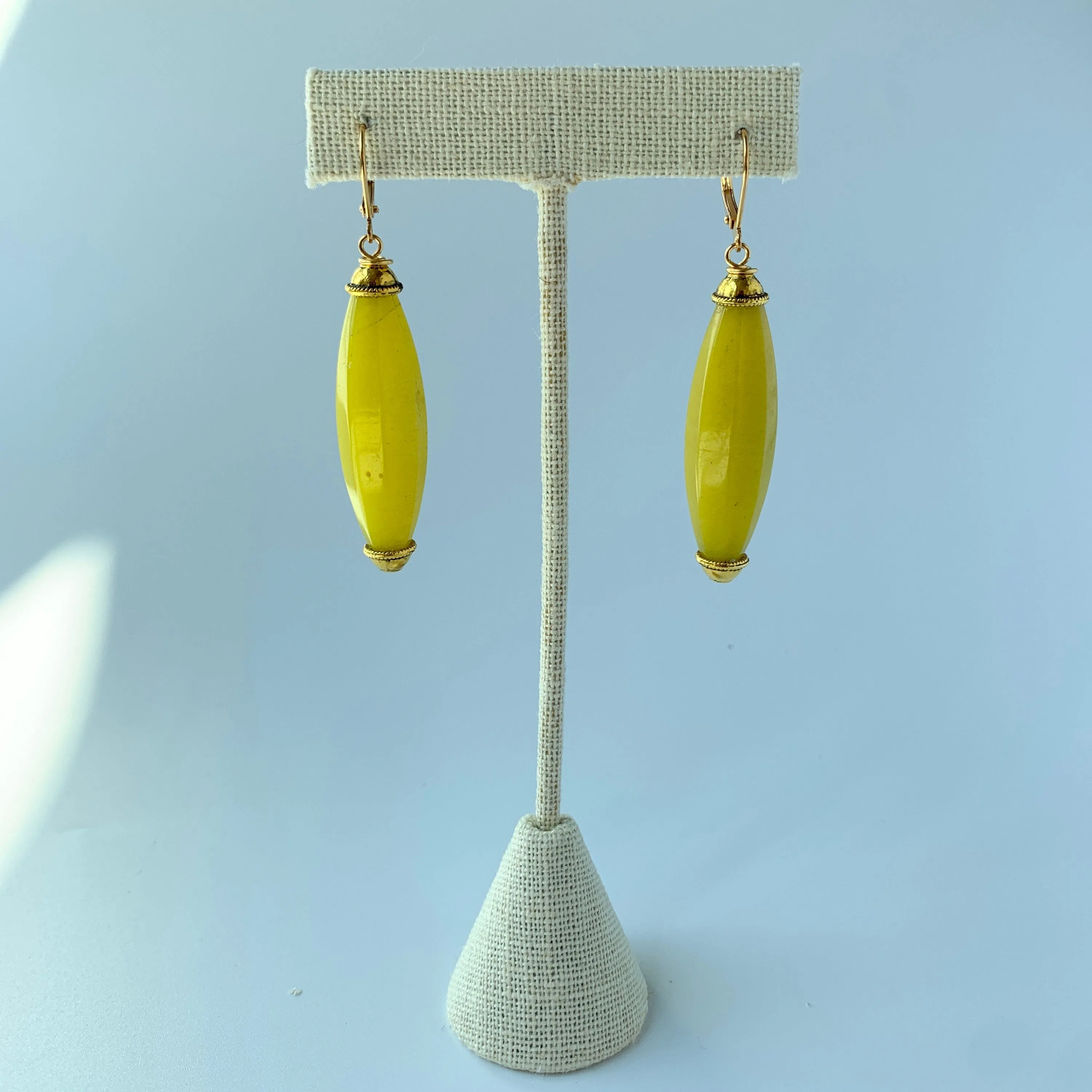 Lantern Drop Earrings - 5 Color Options