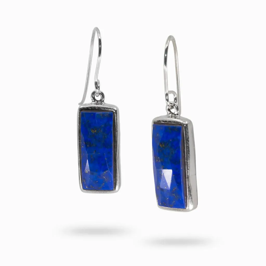 Lapis Lazuli Drop Earrings