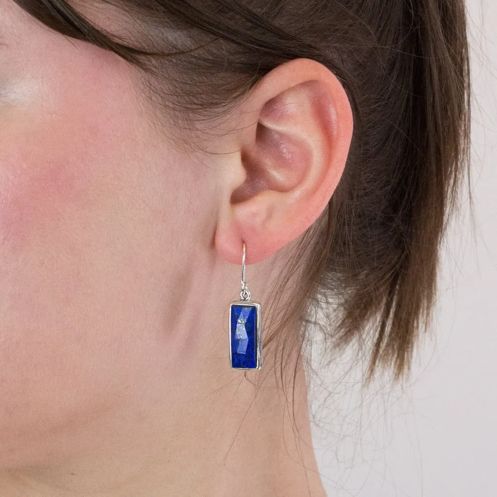 Lapis Lazuli Drop Earrings