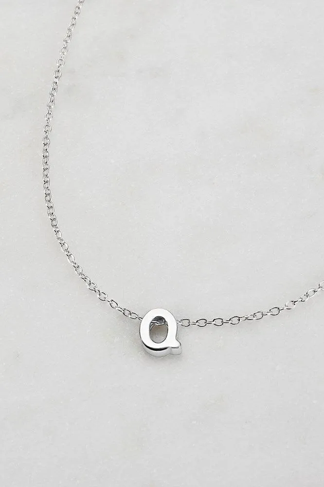 Letter Necklace Q